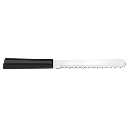 Rada Cutlery Bagel Knife – Stainless Steel Blade and Black Steel Resin Handle, 10-1/8 (Best Bread Knife In The World)