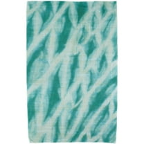 Simply Daisy 30" x 60" Shibori Stripe Geometric Print Beach Towel