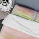 thumbnail image 4 of Designart 'Puesta de Sol Abstracta con Rosa, Beige y Verde' Moderno Juego de Funda Nórdica, 4 of 5