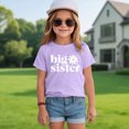 thumbnail image 2 of KPOPLK Girl's Graphic Print Tee Shirt Crew Neck Short Sleeve T Shirts Summer Cute Trendy Tops Size 7-8 Years,Purple, 2 of 4