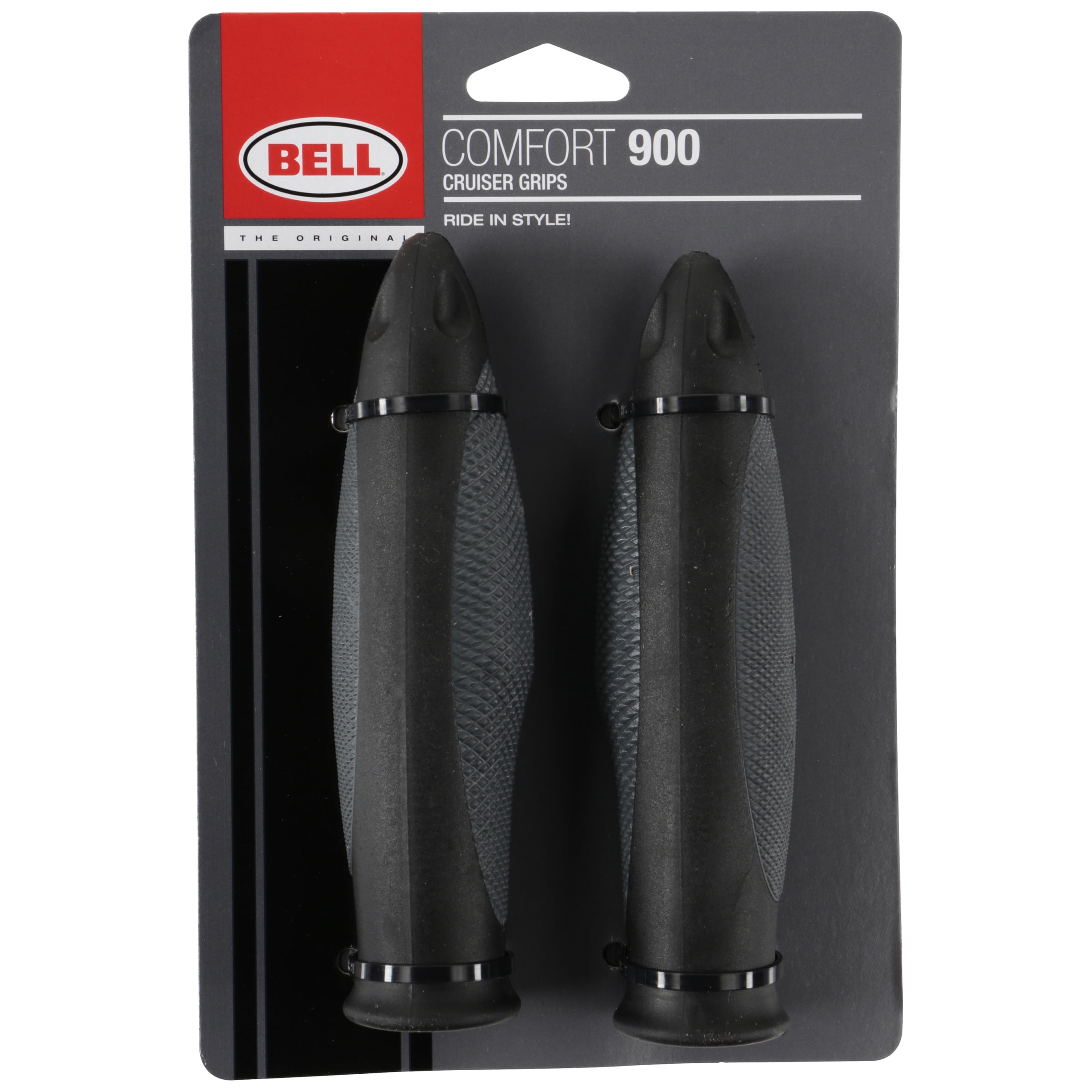 Bell Replacement Bicycle Grips Black Bell Sports 7015874
