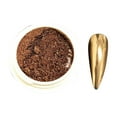 thumbnail image 1 of Graflsoa Copper Metallic Nail Powder - Mirror Effect Titanium Dust for Stunning Nail Art, LMJ01 to MJ13 Color Options, 0.2g Net Weight, Includes Sponge Applicator, 1 of 6