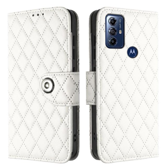 Funda para Motorola MOTO G Pure con tarjetero, correa para la muñeca, elegante y a prueba de golpes.
