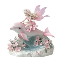 DefiDgd Fairy Stained Acrylic Standing Ornament,Butterfly Fairy Statue,2D Table Ornament for Holiday Table Centerpiece Home Decoration(B)