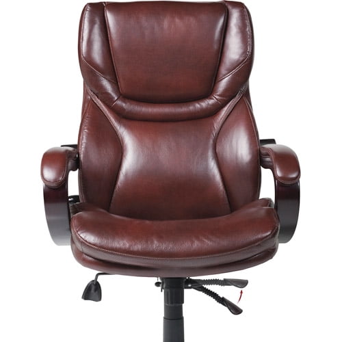 Serta Executive Tall Bonded Leather Office Chair Brown Serta Executive Tall Bonded Leather Office Chair Brown