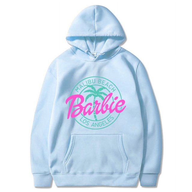 Barbie Let S Go Motif Imprimé Ebay Plus Sweat à Capuche en Polaire