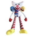 thumbnail image 1 of Juguete de peluche de muñeco de nieve payaso monstruo de tres cabezas de 63 CM, regalo de Navidad, decoración navideña, 1 of 5