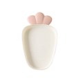 thumbnail image 1 of Trayknick Adorable Strawberry Shape Fruit Plate Bright-colored Bright-colored Plastic Food Plate for Home, 1 of 13