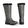 thumbnail image 2 of Winter Knee High Snow Boots Women Faux Fur Lined Waterproof Slip Resistant Warm Zip Up Boots for Cold Weather, 2 of 8