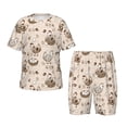 thumbnail image 1 of Balery Retro Rooster Conjunto de Pijama Infantil de Manga Corta con Estampado – Ropa de Dormir de Algodón Suave-Large, 1 of 6