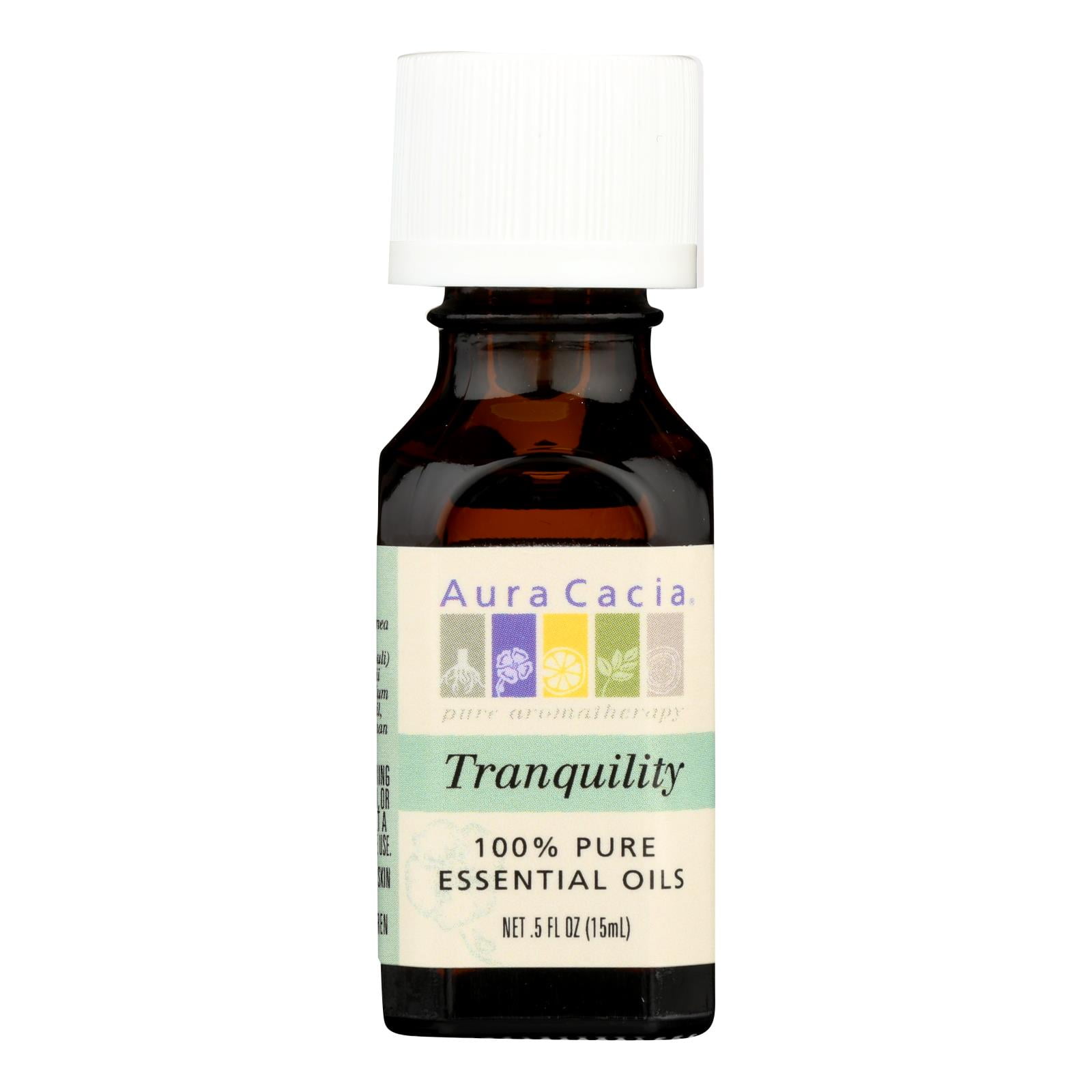 Aura Cacia 100% Pure Essential Oil w/ Aromatherapy Tranquility, 5oz, 3-Pack