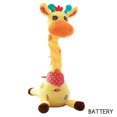 thumbnail image 1 of Singing Plush Giraffes Toy Talkings Swinging Plush Toy Kids Present, 1 of 5