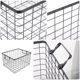 thumbnail image 3 of AURARMLET Organizador De De Hierro Negro Con Resistente Para Almacenamiento Y Transporte Cómodo, 3 of 8