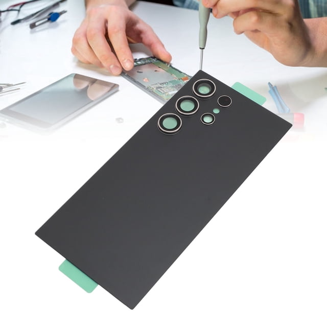 Fugacal Galaxy S24 Ultra 5G Back Glass Cover Replacement Kit With Tools