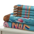 thumbnail image 5 of 3D Ice Cream Printed Comforter Cover Set Children Adult Unique Design Bedding Set Bedroom Decor,Twin (68"x86"), 5 of 5