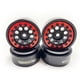 thumbnail image 1 of Llantas de metal a prueba de golpes Bewildely RCGOFFLOW para coche 1/24 Axial SCX24 Crawler RC Negro, 1 of 6