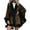 Brown, variant on Odeerbi Shawl Wraps for Women 2025 Fall Winter Poncho Open Front Cape Cardigan Trendy Leopard Hairball Cloak Tops Beige