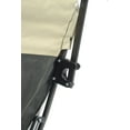 thumbnail image 2 of Quik Shade Pro Comfort Adult High Back Adjustable Shade Folding Chair - Tan/Black, 2 of 7