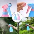 thumbnail image 3 of Laklulu 2 botellas rociadoras para plantas de 500 ml, botellas de agua de plástico vacías, botella rociadora al vacío, para jardín, flores del hogar, limpieza de la cocina, peluquería azul, rosa, 3 of 6