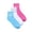 BLUE CHARM, variant on Ankle Socks, 3-Pack, Women's, Size 4-10