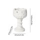 thumbnail image 3 of Portavelas de cemento - Vaso para aromaterapia | Recipiente decorativo para velas | Estilo industrial artesanal | 14,8 x 8,5 x 8,5 cm | Blanco o beige, 3 of 6