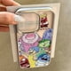thumbnail image 3 of Funda de teléfono de dibujos animados de Disney para niñas, carcasa protectora de teléfono, 14, 13, 12, 11 Plus, Pro Max, 15, Inside Out 2, 3 of 5