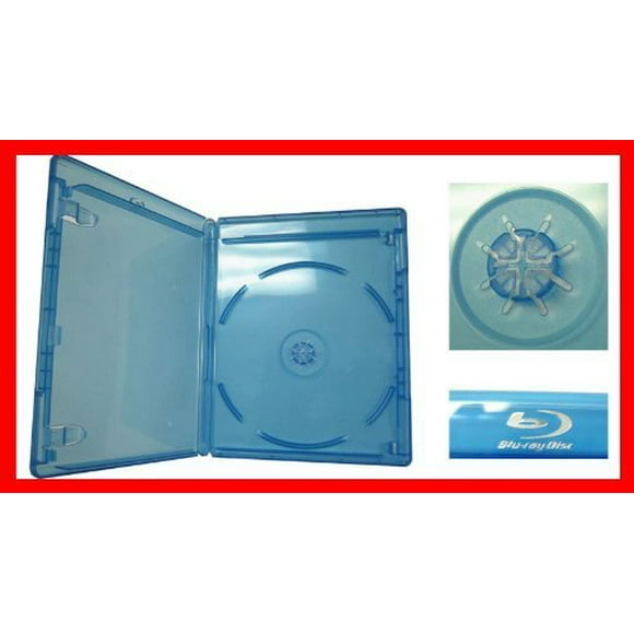 12.5 mm Viva Elite Blu-ray Single Disc Case Standard Size Hold 1 Disc (25 Pcs a Pack)