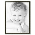 thumbnail image 2 of ArtToFrames 29" x 38" Black Panel With Silver Lip Picture Frame, 29x38 inch Multi Wood Poster Frame (WOM-5093),  Pack, 2 of 7