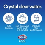 Clorox Pool&Spa Shock XtraBlue+ Granules Swimming Pool Shock، 1 رطل للتعقيم