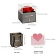thumbnail image 4 of Caja de rosas eternas con collar de flores preservadas, rosa con collar de cristal, regalos para mamá y esposa, 4 of 8