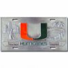 Miami Hurricanes License Plate