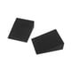 thumbnail image 3 of 2 bloques de para ejercicios, ladrillos profesionales portátiles, accesorios negros para estiramiento, estabilidad, culturismo y pilates., 3 of 9