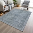 thumbnail image 6 of Dalyn Rugs Machine Washable Indoor/Outdoor Chantille Blue 9' x 12' Rug, 6 of 9