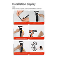 thumbnail image 2 of Bike Wall Mount Bicycle Garage Wall Mount, Swivel Bike Rack, Bicycle Storage Rack, Bike Holder, 2 of 9