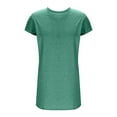 thumbnail image 6 of Clearance under 10$ Sevevn Women Fashion V-Neck Pockets Button Dress Solid Short Sleeve Dress New Year Savings Green XXL, 6 of 8