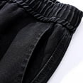 thumbnail image 5 of FNFYFH Mens Baggy Jeans Wide Leg Skater Casual Denim Pants Hip Hop Streetwear Jean Pants, 5 of 9