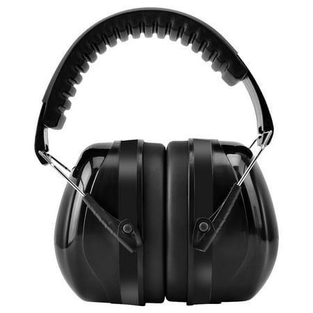

Soundproof Earmuffs Sports Sleep Study Antinoise Hearing Protection Earmuff(Black)