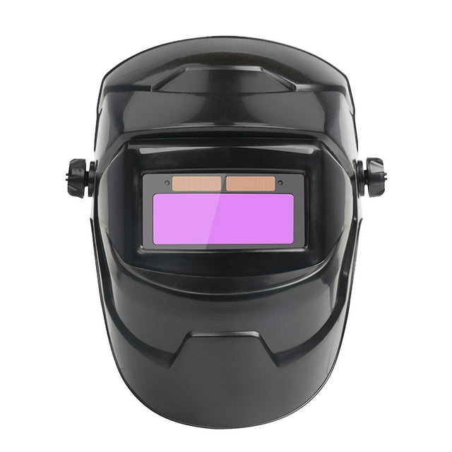 Mistaha Casque de Soudage Auto-Ombrage à Énergie Solaire avec Lentilles Interchangeables, Résistant aux Hautes Températures