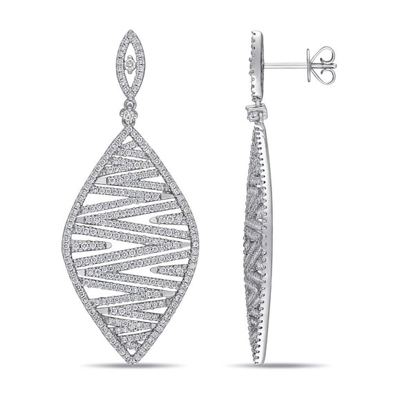 Everly Women's Diamond 14k White Gold Earrings