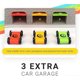 thumbnail image 2 of Toys for toddlers, racing tracks, car gifts, suitable for 1 2 3 year old boys-with wooden driveway, 2 of 5