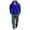 Blue, variant on hoksml Men's 2-Piece Hoodie and Jogger Set Pullover Sweatshirt with Drawstring Hood Pocket Sweatpants Solid Color Casual Sportswear Suit