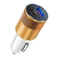 thumbnail image 1 of Chargeur de Voiture USB-C PD 3,1 A, Conception en Acier Aluminium, Adaptateur d'Alimentation USB Portable pour Téléphones et Appareils, Charge Rapide, Chargeur Auto en Métal, Gestion de Voiture, Chargeur de Voiture, Adaptateur Dent pour Musique, Batterie de Voiture, 1 of 4