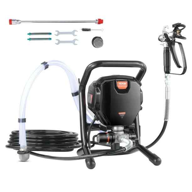 Pulverizador de pintura sin aire VEVOR 750 W 3000 PSI con soporte eléctrico