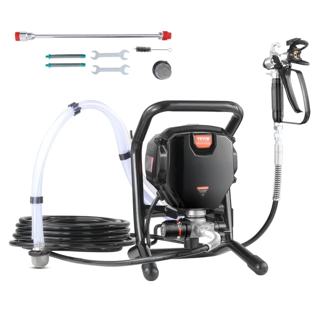 Pulverizador de pintura sin aire VEVOR 750 W 3000 PSI con soporte eléctrico