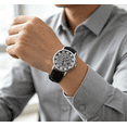 thumbnail image 6 of Fashion Skeleton Dial Quartz Watch - Stylish Roman Numeral Analog Wristwatch with Leather, Unisex Casual Dress Watch for Men & Women,K, 6 of 6