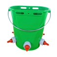 thumbnail image 3 of Cubo alimentador para terneros, cubo para terneros, suministros para , fácil instalar, práctico, alimentación gran capacidad, Verde con 5 pezones, 3 of 8