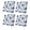 Blue, variant on Outdoor Patio Cushion Covers 2 Pack Palm Leaves Patio Chair Cushion Covers with Ties and Zipper Waterproof Outdoor Seat Cushion Covers for Patio Furniture 22"x20"
