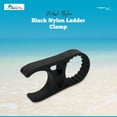 thumbnail image 2 of MARINE CITY Black Nylon Ladder Clamp for 1 inch Tubes, Durable, Secure, Easy Installation, Compatible with Boarding & Swim Ladders, 2 of 7