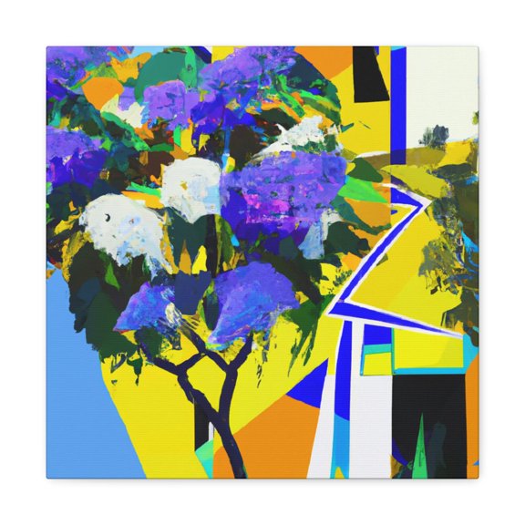 The Jacaranda Dreamscape - Canvas