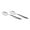 Black/Silver, variant on Kimono Stainless Steel 18/10 Salad Server Set